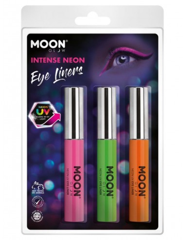 Set eyeliner neon UV intense