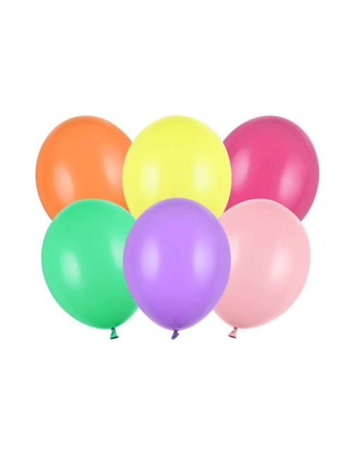 ballons couleur pastel