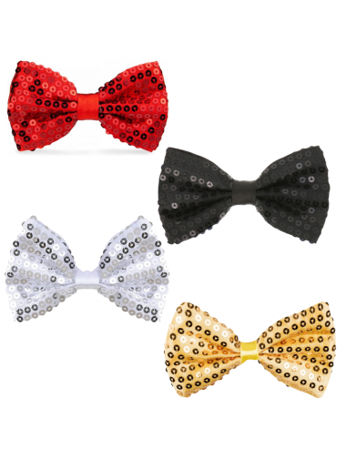 Bow tie with sequins