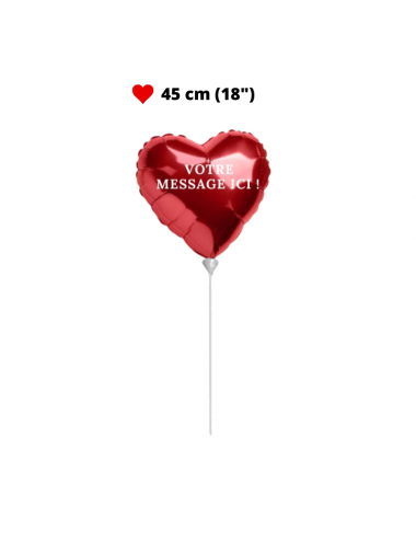 Ballon Fusée Aluminium - Au Coeur du Jeu