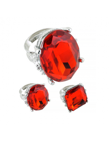 Maxi red ruby ring