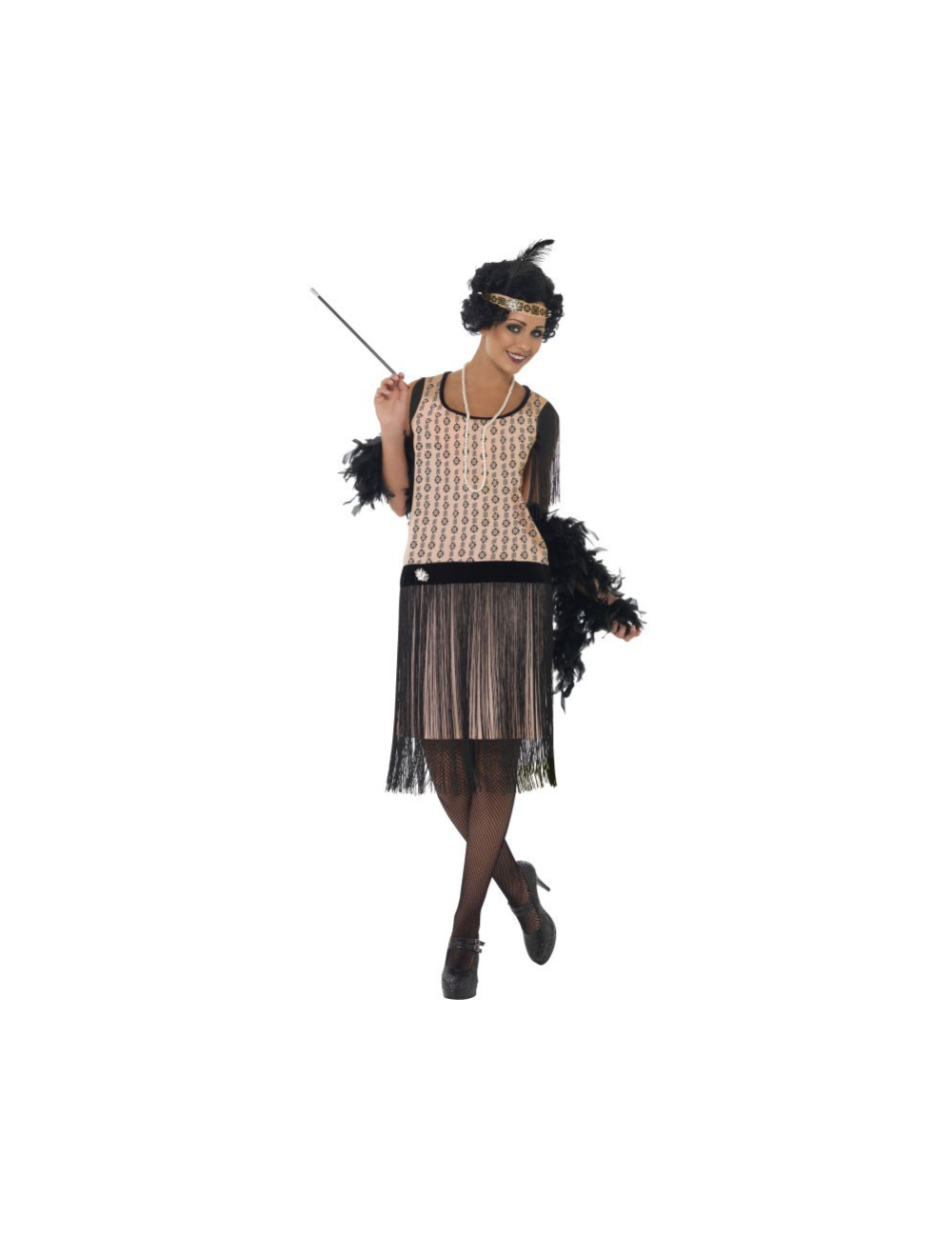 Serre-tête à plumes pour Halloween - Style Charleston - Style vintage des  années 1920 - Accessoire pour cheveux - Pour femme et fille - Pour  festival