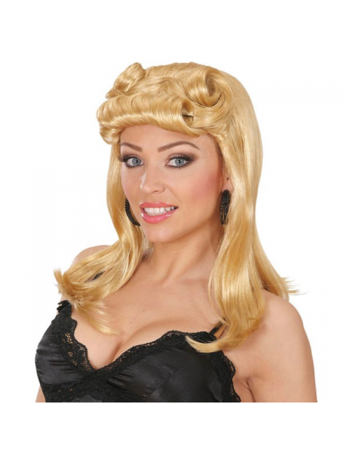 Perruque Pin-up blonde