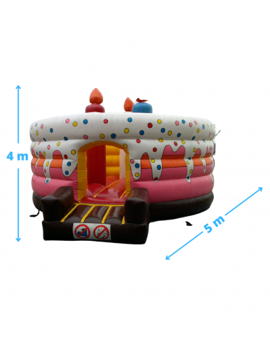 Château gonflable Birthday Cake - Location