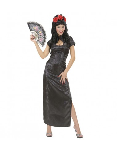 Robe chinoise noire