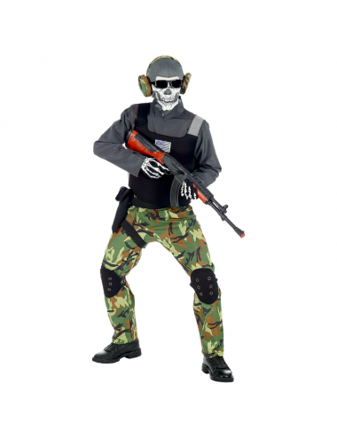 Child costume Skeleton Soldat