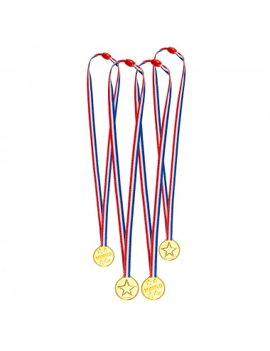 4 Médailles dorées
