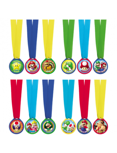 Médailles Super Mario