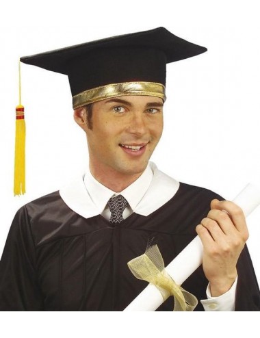 Chapeau de Diplômé en Tissu...