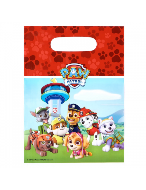 6 Party bags Paw Patrol