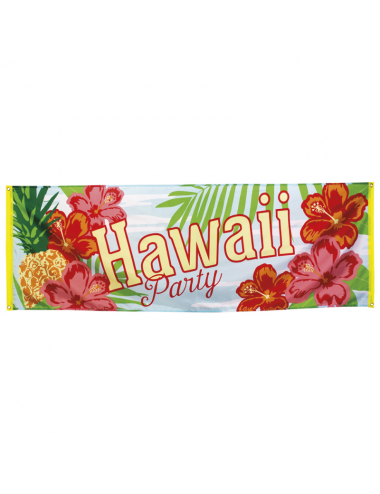 Banner "Hawaii Party"