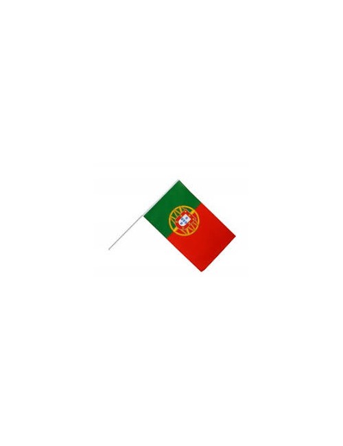 Drapeaux Portugal sur tige