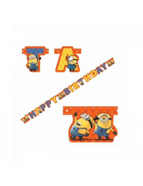 Guirlande Happy Birthday Minions