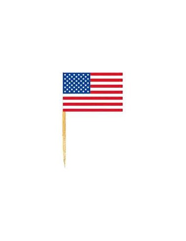 Piques mini drapeaux USA