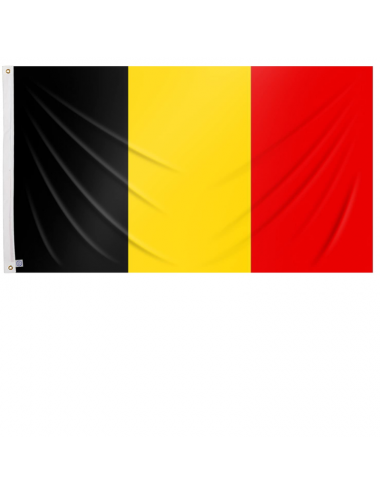 Flag Belgium in Fabric