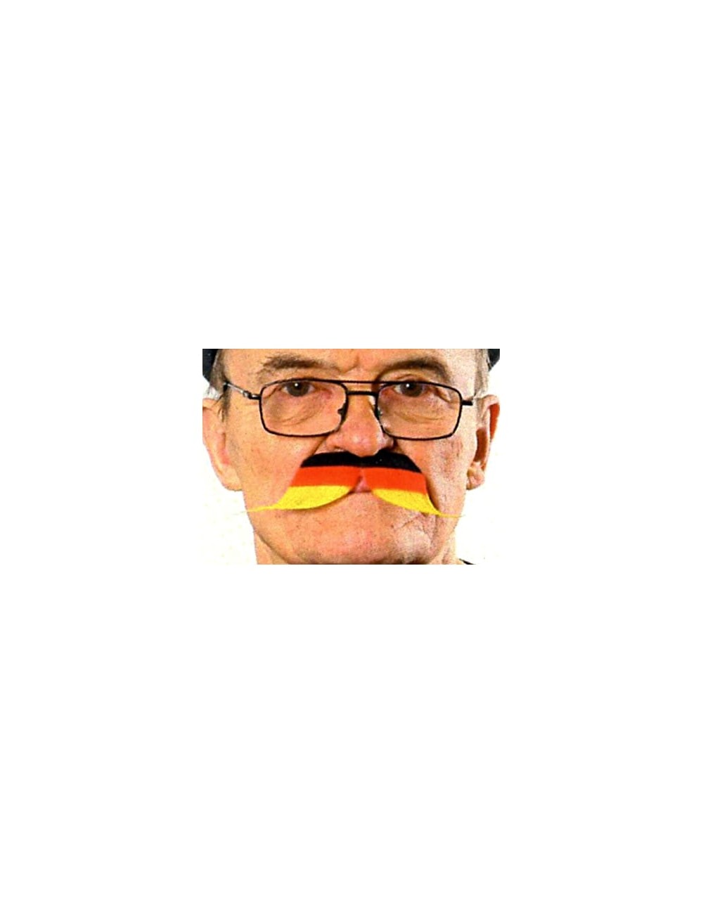 Moustache drapeau Allemagne
