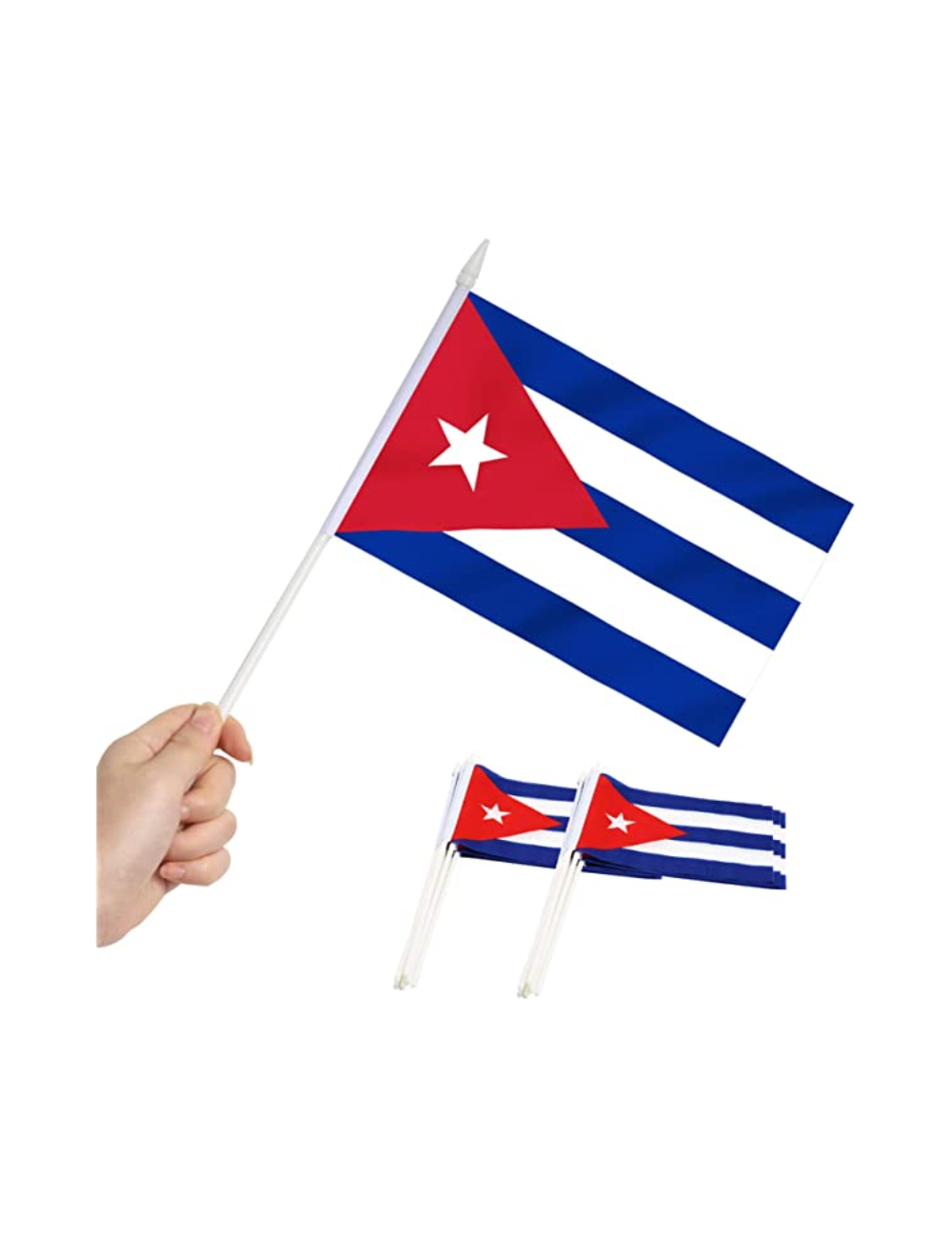 10 Petits drapeaux Cuba