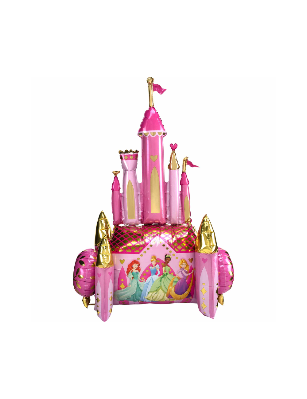 Ballon air walker château princesses Disney