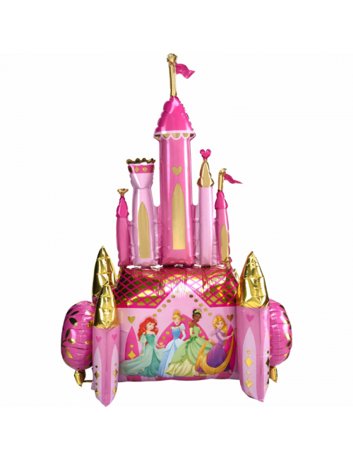 Ballon en aluminium Airwalker en forme de château de princesse
