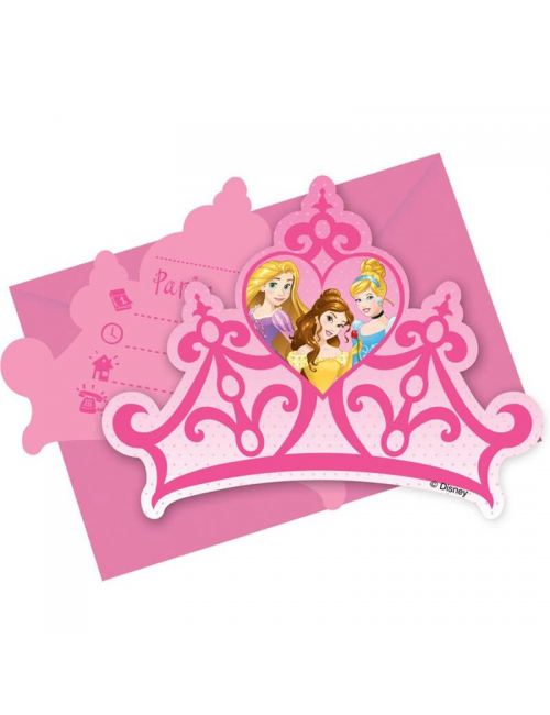 Invitations Princesse Disney