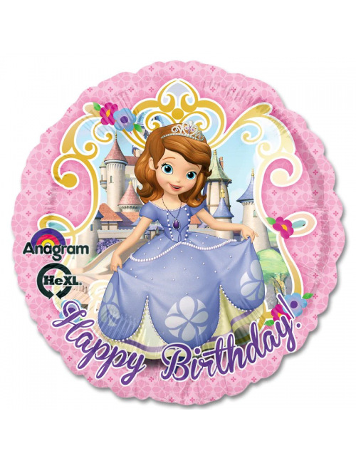 Ballon anniversaire Princesse Sofia
