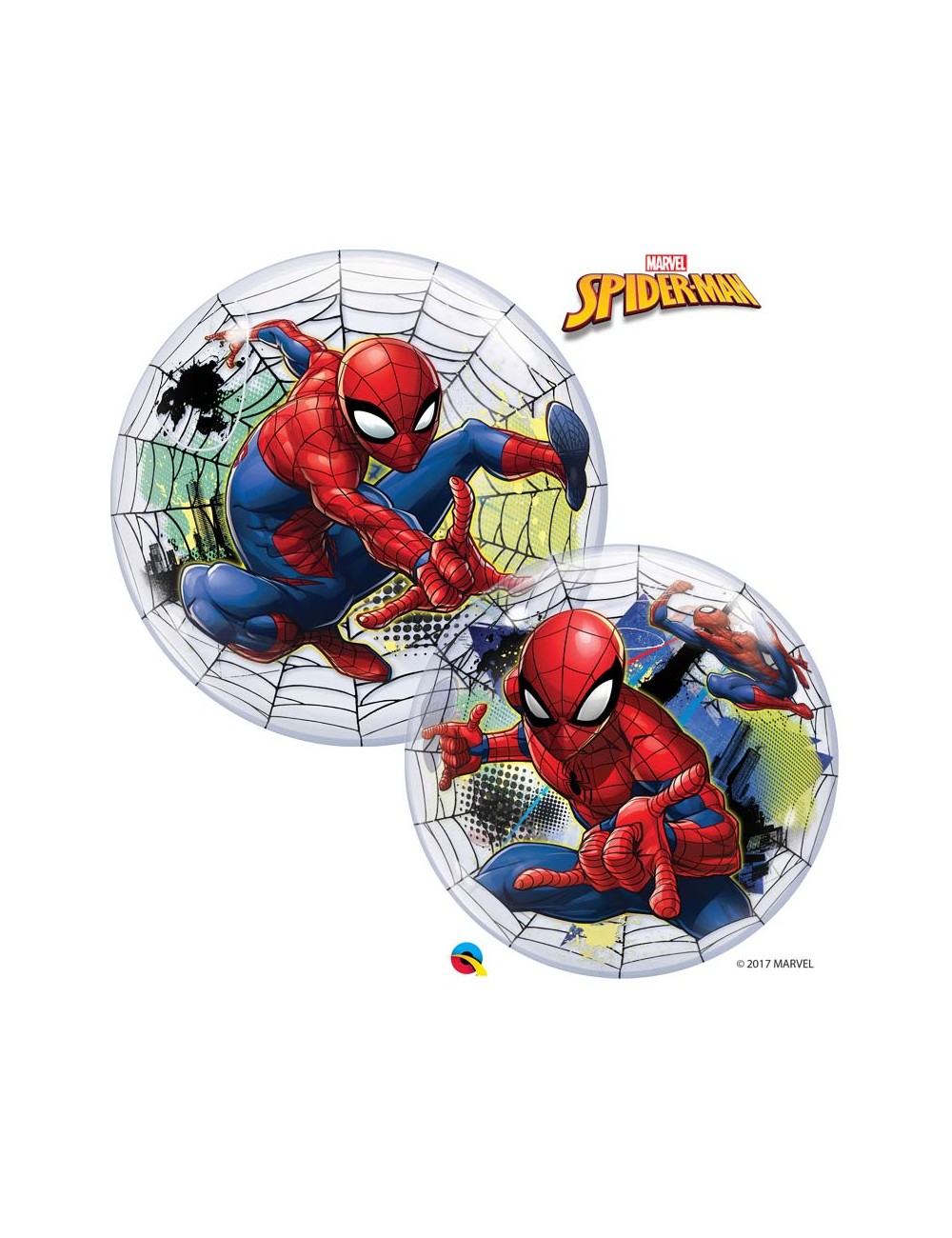 Ballon transparent Spiderman