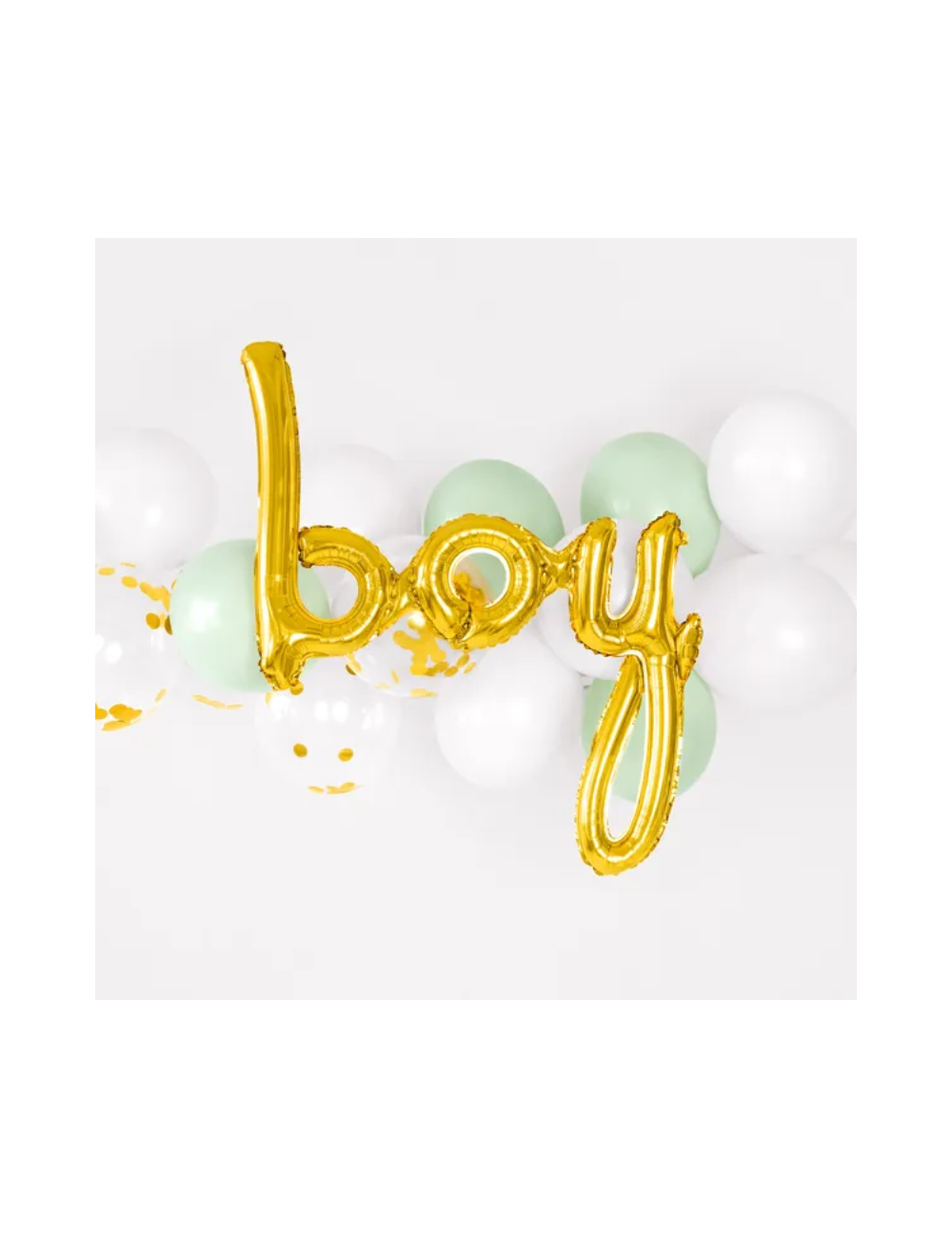 Ballon "Boy" doré