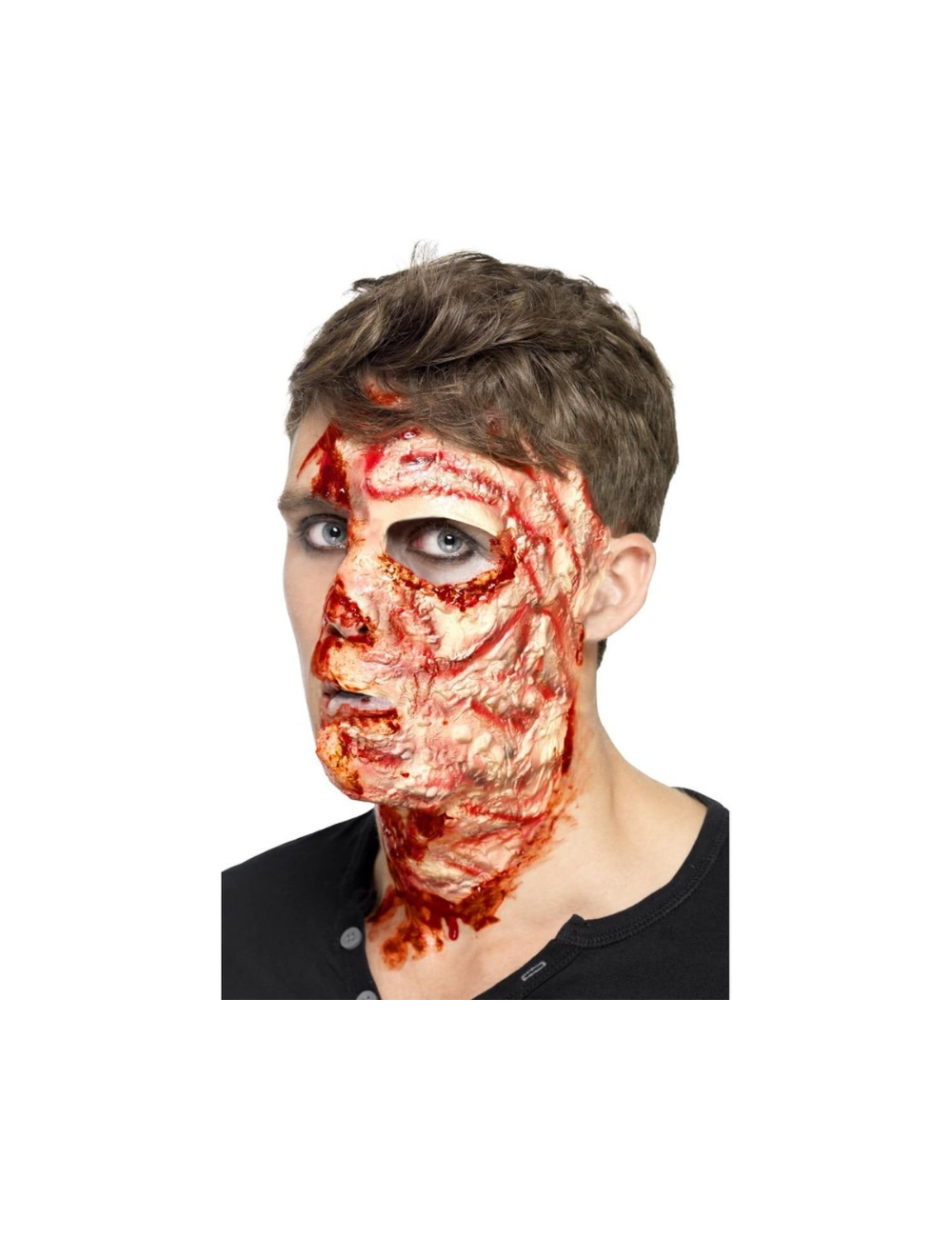 Maquillage FX cicatrice brûlure visage
