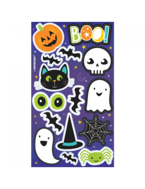 Planches de stickers Halloween