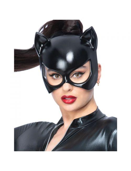 Demi masque chat noir