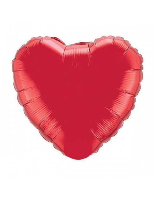 Aluminum heart-shaped balloon 91 cm