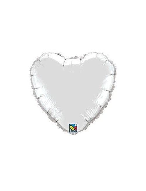 Ballon en aluminium en forme de coeur 91 cm