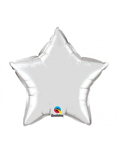 Sternförmiger Aluminiumballon 91 cm