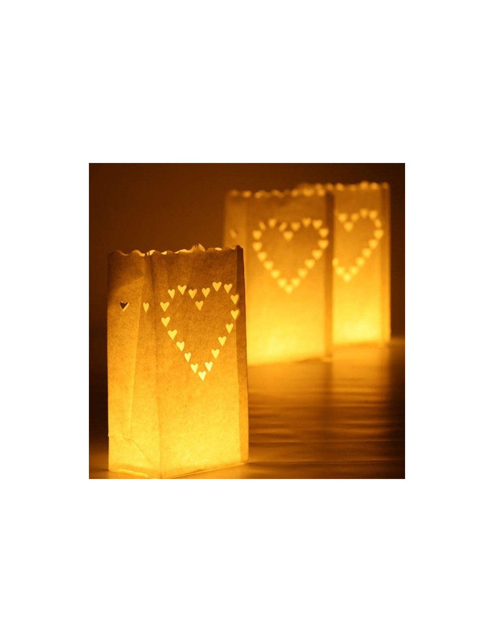 Candle bag lanterns