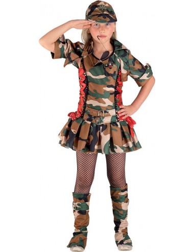 Costume Soldat Fille