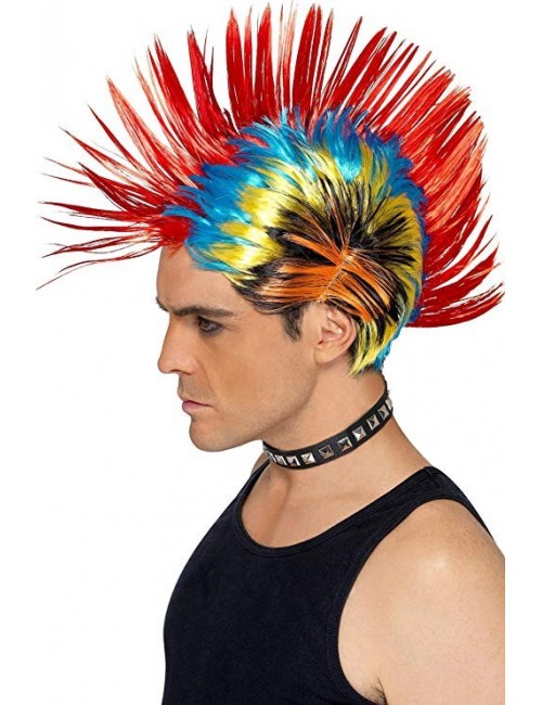 Punk Wig with Iroquois Crest