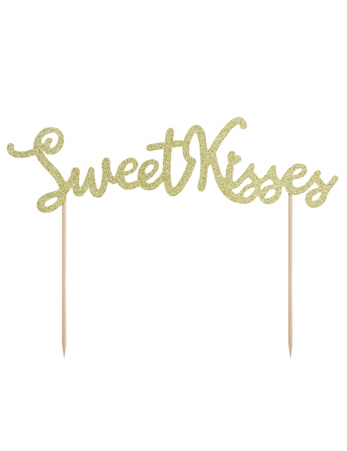 Cake Topper "Sweet Kisses"