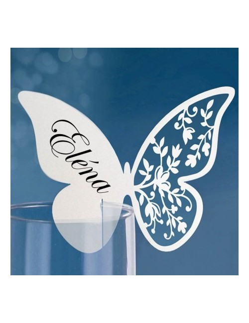 10 Butterfly Place Cards