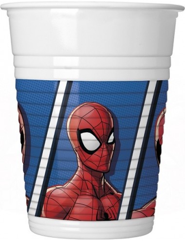 8 Spiderman Cups