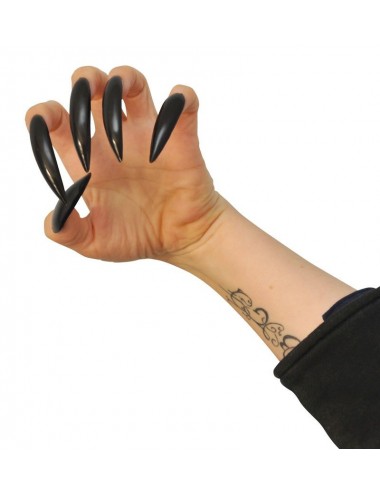 Witch black nails