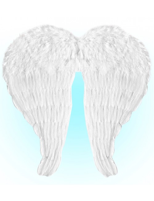 Weiße Federflügel