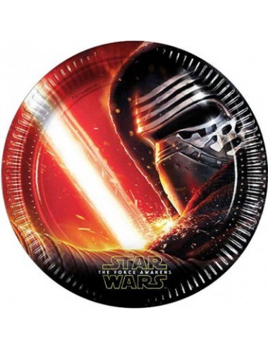 8 Star Wars Plates
