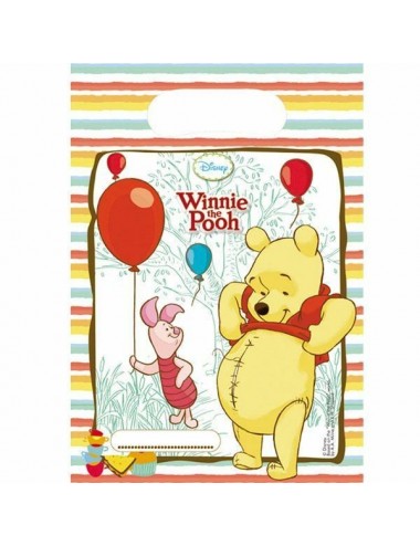 6 Party Bags Winnie the Pooh