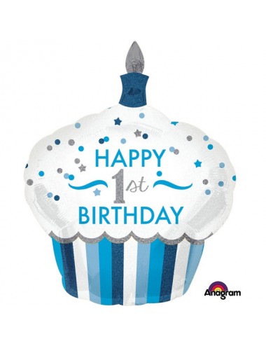 Ballon Cupcake "Happy 1rst...