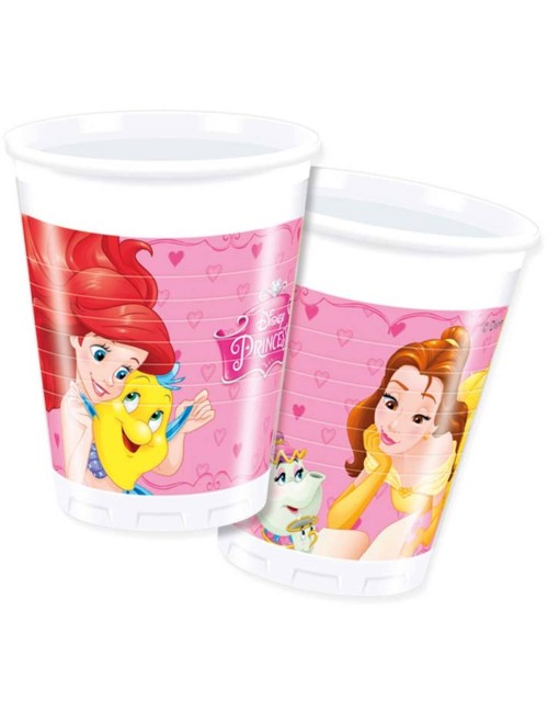 8 Disney Princesses Cups