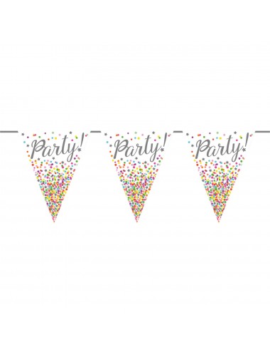 "Party" pennant garland