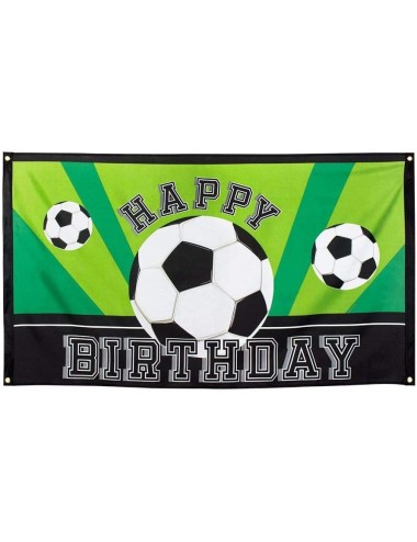 Football Flag "Happy Birthday"