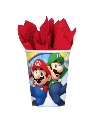 8 Gobelets Super Mario