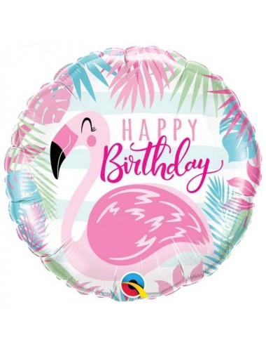"Happy Birthday" Flamingo...