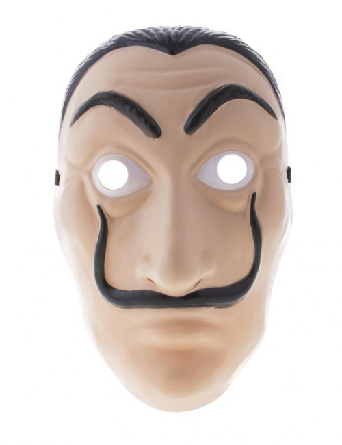 Masque visage Salvadore Dali